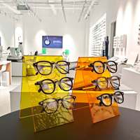 Plaque en acrylique personnalisée - Présentoir à lunettes en acrylique - Idéal pour l'affichage en magasin d'optique et le rangement à domicile
