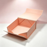 Boîte cadeau en carton, boîte d'emballage magnétique pliable à plat pour emballage cadeau de luxe