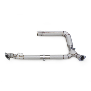 Downpipe Sportivo di Fabbrica per <span class=keywords><strong>PORSCHE</strong></span> <span class=keywords><strong>718</strong></span> 2.0T 2016-2023 Auto Sportiva con Sistema Downpipe con Scudo Termico - Product Image 1