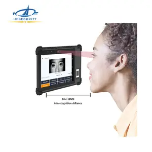 HFSecurity FP08 Android WIFI 4G nfc card rugged tablet Time Attendance Rugged Black Tablet PC for registration