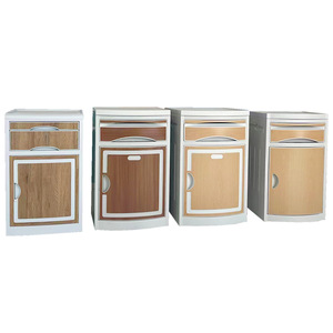 Hospital Cabinet Medical <b>Bedside</b> <b>Table</b> Wood Top Multi Function For Hospital Ward Outpatient Clinic Nursing Home Adult Elderly - Product Image 2