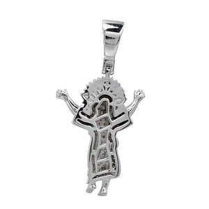 Ciondolo all'ingrosso con zircone personalizzato per bambini piccolo ragazzo angelo custode - Product Image 2