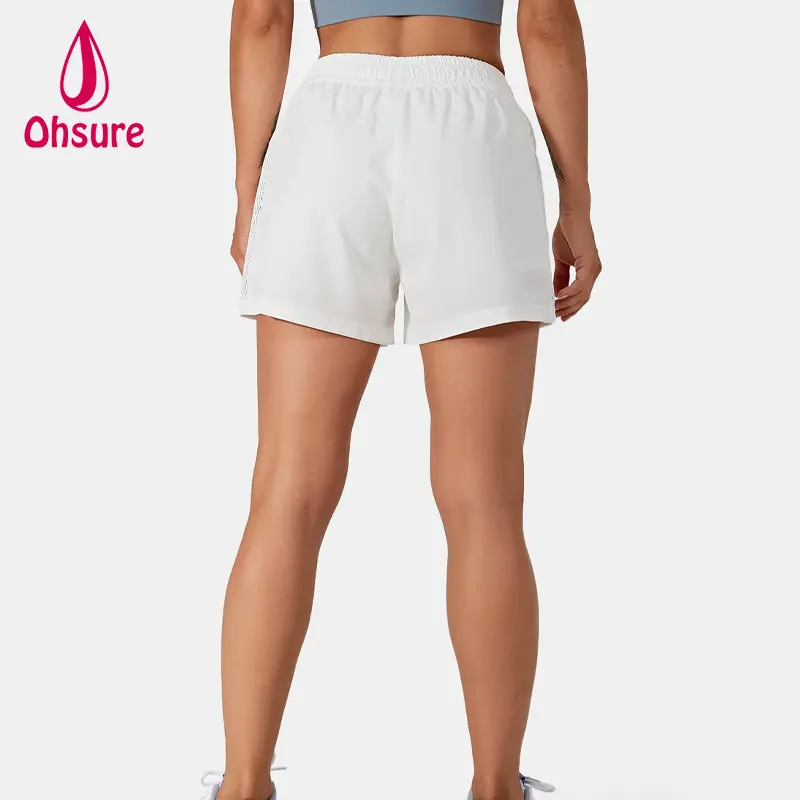 OEMCustom log Breathable Summer Gym women shorts Workout Athletic Running Fitness Loose Beach Basketball Women's Shorts