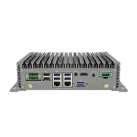 Ordinateur industriel sans ventilateur Dual LAN Mini PC I7 4500U I5 4200U I3 4030U RS485/232 COM Win10/11 Système Linux PC intégré
