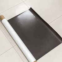 Rouleau de feuille de vinyle magnétique souple isotrope et anisotrope, aimant en caoutchouc écologique pour usage industriel avec service de découpe