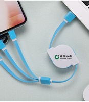 Câble USB rétractable 3 en 1 pour téléphone XS X, chargeur, câble Micro USB pour Android, câble USB Type C pour téléphone portable multi-usage