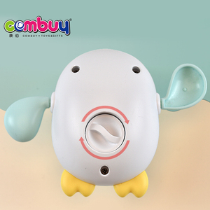 Cute Penguin Bathroom Shower Swimming Game Plastic Baby <strong>Bath</strong> <strong>Toys</strong> Wind up - Product Image 5