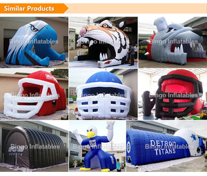 Werbe-Aufblas-Maskottchen-<span class=keywords><strong>Tunnel</strong></span> Event-Eingangstunnel Aufblasbares Sportzelt Kundenspezifischer Aufblasbarer Football-<span class=keywords><strong>Tunnel</strong></span> für Events - Product Image 6