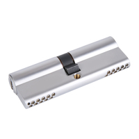 JIXIN Cylindre de porte à mortaise en laiton 75mm avec 3 clés d'ordinateur 60mm Backset de Nanjing