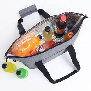 Large Cooler Bag Thermal <b>Insulated</b> <b>Lunch</b> <b>Box</b> Picnic Ice Beer Wine Barbecues Camping Food Fresh Keeping Container Handbag - Product Image 2
