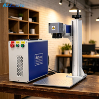 Machine de marquage laser CNC à fibre haute précision 20W, refroidissement par eau DWG, multi-tension, pour métaux et acier inoxydable (gravure profonde)