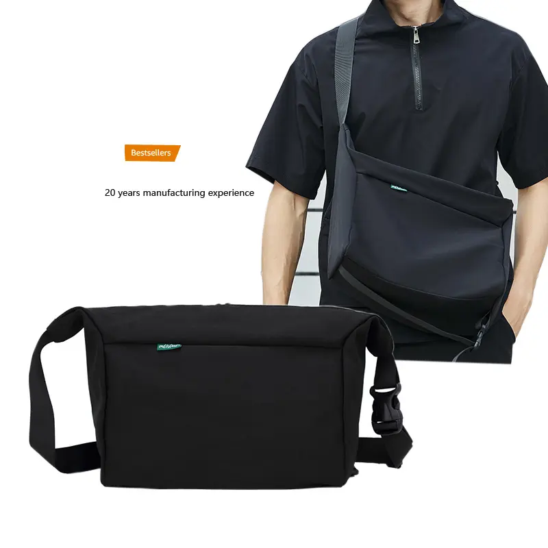 Benutzer definierte Umhängetasche Body Crossing Bag Luxus Messenger Männer Umhängetasche für Männer