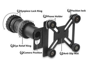 Khám phá phạm vi & phụ kiện điện thoại di động Kính thiên văn Adapter núi Phạm vi điện thoại Adapter núi phù hợp 38-48mm - Product Image 4