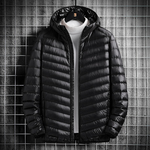 Veste d'hiver légère en duvet pour <span class=keywords><strong>homme</strong></span>, veste décontractée de haute qualité, <span class=keywords><strong>imperméable</strong></span> pour <span class=keywords><strong>homme</strong></span> - Product Image 1