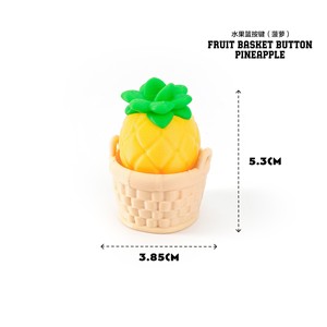 Juguetes Antiestrés de Frutas Impresos en 3D, Duraderos, de PLA, Sandía, Fresa, Uva, Personalizables, Decoración de Escritorio EDC, Alivio del Estrés, Feeron - Product Image 3