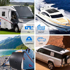 Kit de <span class=keywords><strong>panneau</strong></span> <span class=keywords><strong>solaire</strong></span> mono flexible ETFE ultra léger et enroulable, <span class=keywords><strong>100</strong></span> <span class=keywords><strong>watts</strong></span>, 12 volts, <span class=keywords><strong>pour</strong></span> toit de <span class=keywords><strong>camping</strong></span>-<span class=keywords><strong>car</strong></span> - Product Image 5