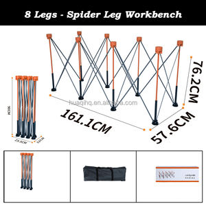 Pata de Mesa Telescópica Plegable de Aleación de <span class=keywords><strong>Aluminio</strong></span>, Marco de Soporte Ajustable para Cortar Piedra, Azulejos, Madera y Vidrio - Product Image 2