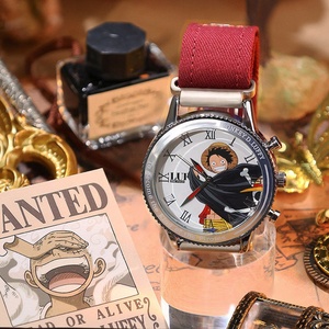 Orologio Trendy <span class=keywords><strong>One</strong></span> <span class=keywords><strong>Piece</strong></span> Luffy Originale all'Ingrosso, Blind Box, Gioielli Anime, Regalo di Compleanno per Ragazzi e Ragazze - Product Image 4