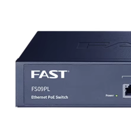 MT-FS09PL 9-Port Fast Ethernet PoE Switch 10/100Mbps Auto-adaptive 10/100M RJ45 Ports 30W PD Recognition MDI/MDIX Plug Play IP