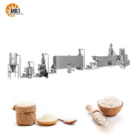 Machine de fabrication de riz instantané Machine de fabrication d'extrudeuse de riz instantané nutritionnel Ligne de production de riz nutritionnel