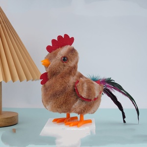 HY7 Nouveau Jouet en Peluche Électrique Poulet et Canard Chien Cochon <span class=keywords><strong>Panda</strong></span> Jouet en Peluche Poulet Simulant des Ailes qui Mouillent et qui Bougent - Product Image 3