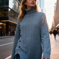 Fabricant OEM, vente en gros, dernier design, pull en laine pour femmes, vente chaude, personnalisé