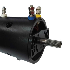 Motor de CC con escobillas, serie DS, con montaje de brida, totalmente encapsulado, modelo DS-2460, para equipos mecánicos - Product Image 2