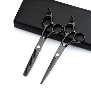 Ciseaux à cheveux électro-plaqués GTS 6,2 pouces, ciseaux professionnels pour coiffeurs, pour droitiers, utilisation en salon de beauté, finition bleue - Product Image 2