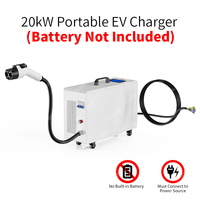 Olink professionnel usine CCS EV chargeur Mobile 20KW DC EV chargeur Portable EV Station de charge rapide pour voiture électrique