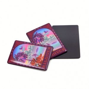 Aimant de réfrigérateur fabriqué en usine, représentant des bâtiments colorés d'Oranjestad, Palm Beach, Aruba, île balnéaire, souvenir de <span class=keywords><strong>voyage</strong></span> - Product Image 4