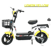 Fabrieksdirecte levering Little Golden Fruit elektrische motorfiets scooter familiefiets achterwiel borstelloze motor 25km/u lichtgewicht