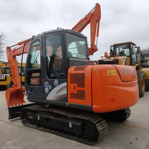 Excavadora Usada Hitachi Zx60 de Excelente Calidad a Precio Económico, Equipo de Excavación de Segunda Mano de Tamaño Pequeño Original con Cuchilla - Product Image 2