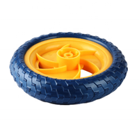 Roues de poussette en mousse EVA, plastique, 8 pouces