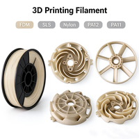 Filament en nylon rempli de carbone PA-CF, rapport haute résistance/poids pour l'impression 3D d'ingénierie personnalisée