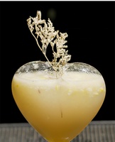 Verre à vin en forme de cœur de 200 ml, populaire, unique, pour les fêtes, les bars, vente en gros, fabricant de gobelets, verres à cocktail en forme de cœur, gobelet