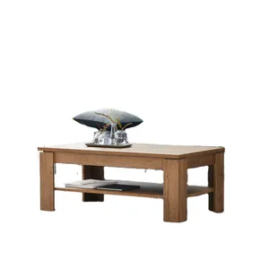 2021 popular find clear modern wooden coffee tables for living room