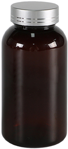 Metal Cap Flip Top Cap <b>Bottle</b> Pharmaceutical Packaging PET Plastic Capsule Container For Health Products With Different Cap - Product Image 4