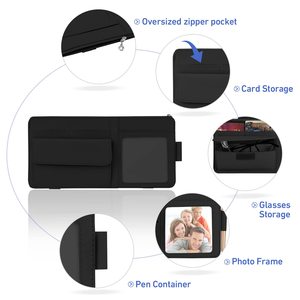 Organizador de Visera para Auto y Camioneta, de Cuero, Impermeable, Personalizado de Fábrica - Product Image 6