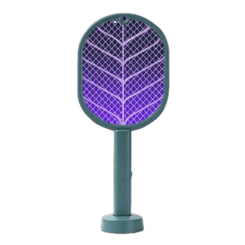 Electric Zapper Racket UV Light Trapping Electric Fly Swatter Automatic Mosquito Swatter