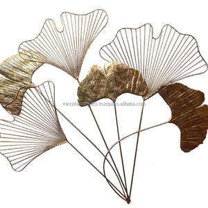 Panneau mural en métal Stratton Home Palm Branch de haute qualité, excellent rapport qualité-prix - Product Image 1