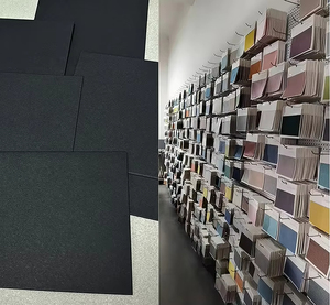 Tableau des couleurs de la carte de visite avec impression CMJN + <span class=keywords><strong>Pantone</strong></span> Pièces en carton avec logo personnalisé pour vêtements Textiles de maison Rideaux - Product Image 2