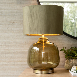 KHÁCH SẠN Đèn bán buôn kính màu xanh lá cây đèn bàn - Product Image 5