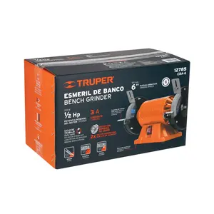 Amoladora de Banco TRUPER BOX 1 1/2 HP (370W) 6' - Product Image 3
