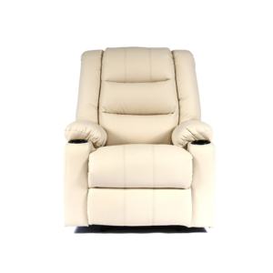 Elektrisches Leder Einzels ofa im europäischen Stil Multifunktions-Liege Vibrations massage Liegender Fuß massage stuhl - Product Image 2