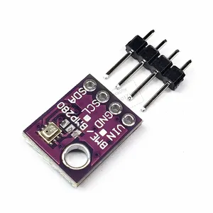 GY BMP280 5V 온도 공기압 센서 BME280 I2C SPI 1.8-5V GY-BMP280-<span class=keywords><strong>3</strong></span>.3V 기압 디지털 센서 모듈 <span class=keywords><strong>Arduino</strong></span> - Product Image 4