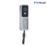 Batería Externa Miccell 20000 mAh Semi-sólida, 100W, Cable de Carga Rápida y Pantalla Digital TFT para Móvil y Portátil