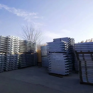 Plataforma de operación aérea de carga ajustable personalizada con descuento ZLP1000 Cerradura DE SEGURIDAD Plataforma suspendida galvanizada de 7,5 m - Product Image 3