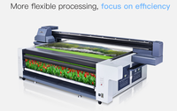 Impresora UV Industrial Digital LK-2513, Impresora, Copiadora, Fotocopiadora, Tamaño G5, con Barniz, Impresión UV con Cama Plana y Rodillo 2 en 1