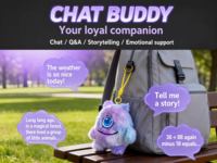 Jouet interactif vocal IA pour enfants, apprentissage précoce, racontage d'histoires, pratique de la langue, utilisation à domicile, robot IA