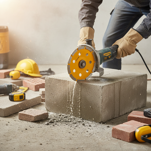 Sierra de diamante de acero de grado industrial de 45 pulgadas para corte en seco húmedo, aleación soldada de alta frecuencia para hormigón de piedra, suministro al por mayor - Product Image 3
